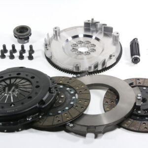DKM MS Performance Twin Plate Kits with 6 Bolt Flywheel - BMW E88,E92,E93,F30,F33,F10 (Organic Steelback)